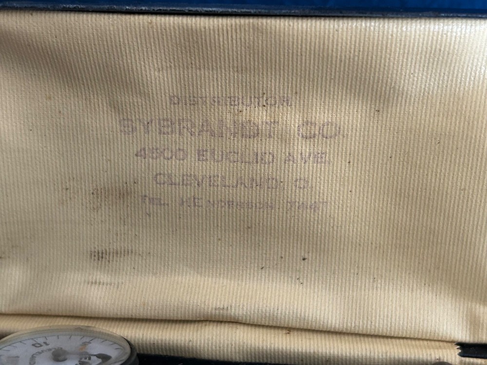Vintage Gem Test Indicator w/ Case Cleveland OH USA Untested