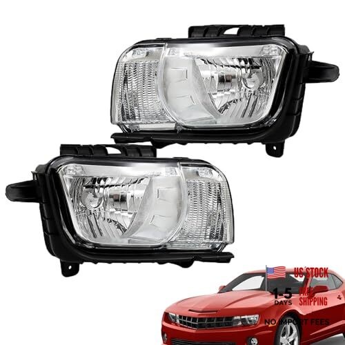 Halogen Replacement Headlights for Passenger and Driver Sides