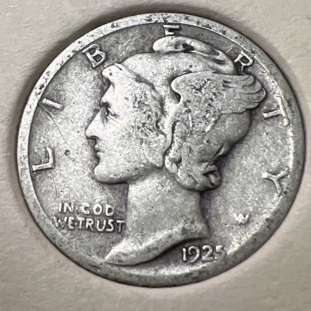 1925 P MERCURY DIME! Nice Better Early Date
