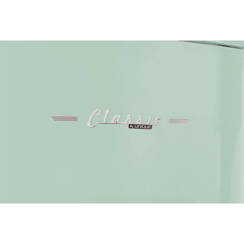 UNIQUE Classic Retro 455L 17 cu. ft. Bottom Mount Refrigerator - Summer Mint