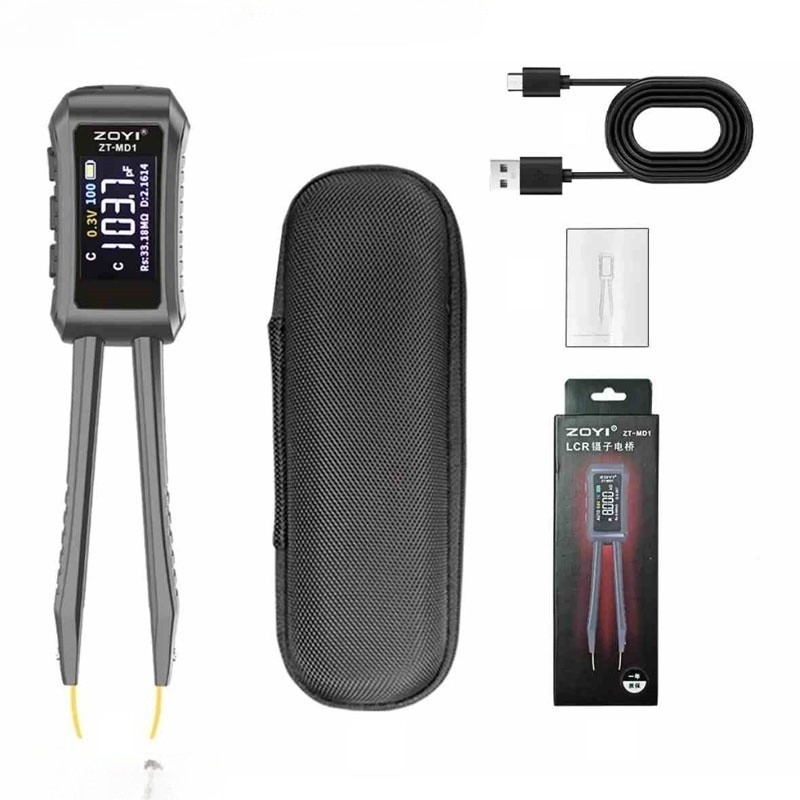 ZT-MD1 Digital Smart Tester ESR LCR Capacitance Resistance Inductance Multimeter
