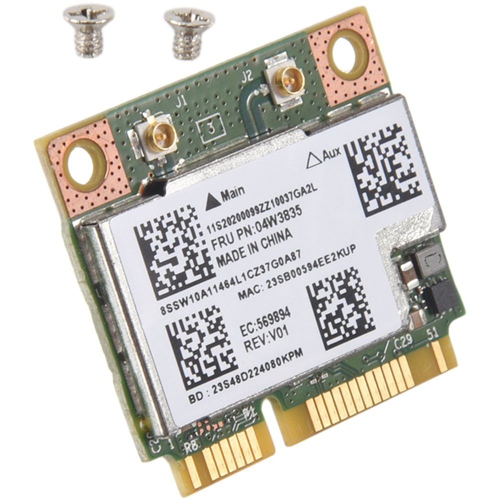 BCM943228HMB 04W3764 WIFI  Bluetooth 4.0 Half  PCI-E Card Compact for  E1305241