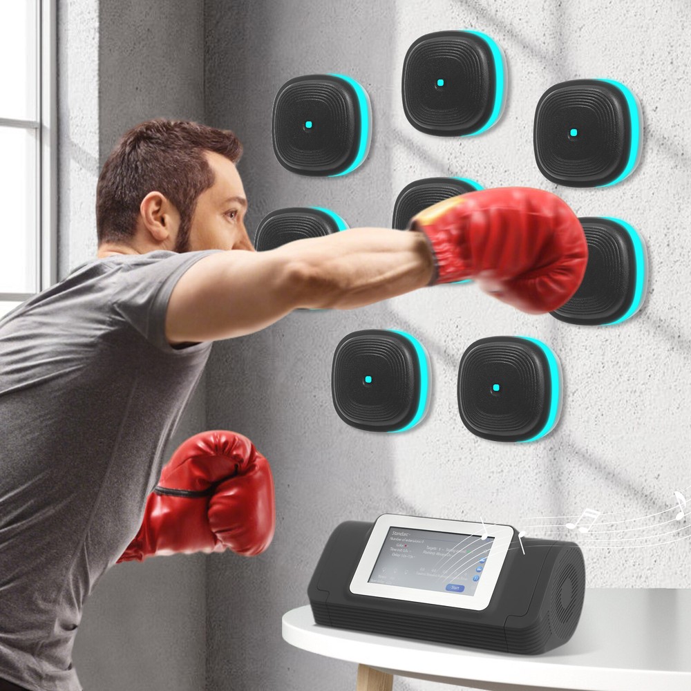 Split Musical Boxing, Punching Machine, Split Musical Boxing With 8 Targets!!