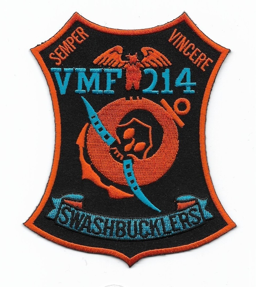 VMF-214 Swashbucklers Squadron patch.