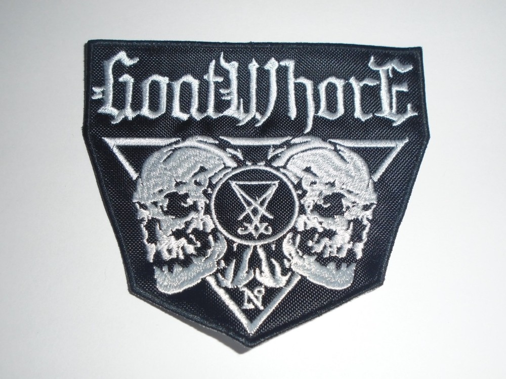 GOATWHORE BLACK METAL EMBROIDERED PATCH