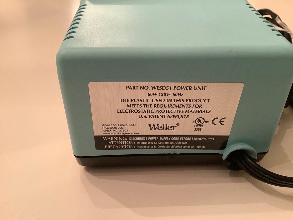 WELLER WESD51 DIGITAL SOLDERING SET