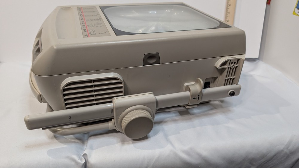 Apollo Concept 2210 Portable Overhead Projector Folding Tested Working