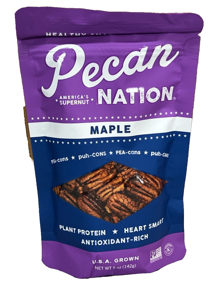 Pecan Nation Maple Pecans 5 oz