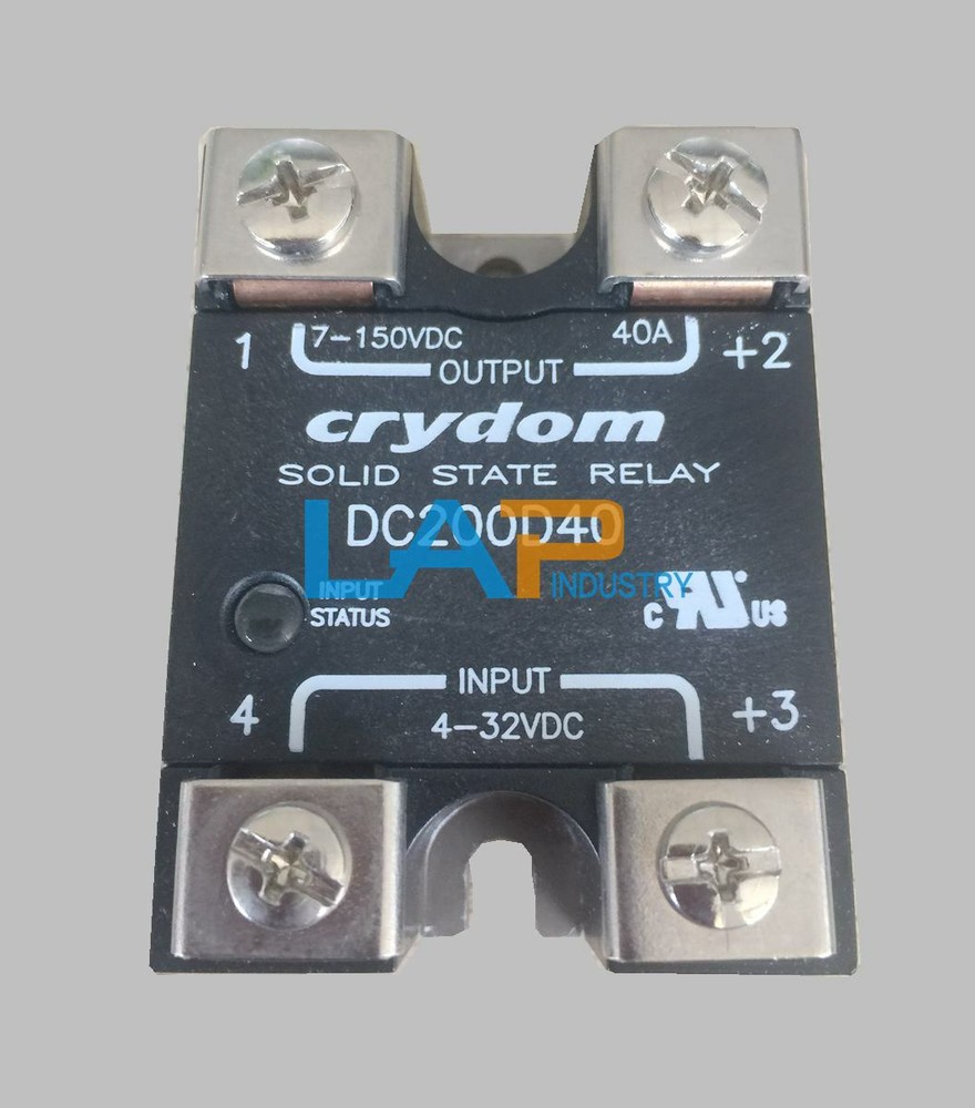 1PCS New For Crydom DC200D40 DC Solid State Relay 150 VDC 40A 4-32VDC