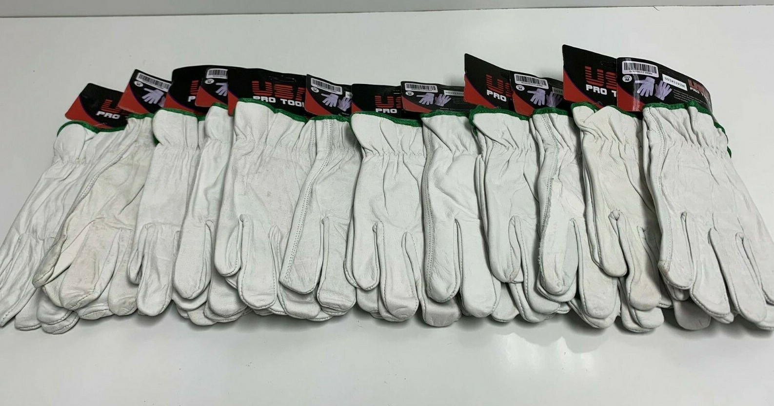 Heavy Duty Premium Cowhide Leather Work Safety Gloves PPE S/M/L/XL 3,6or12 Pairs