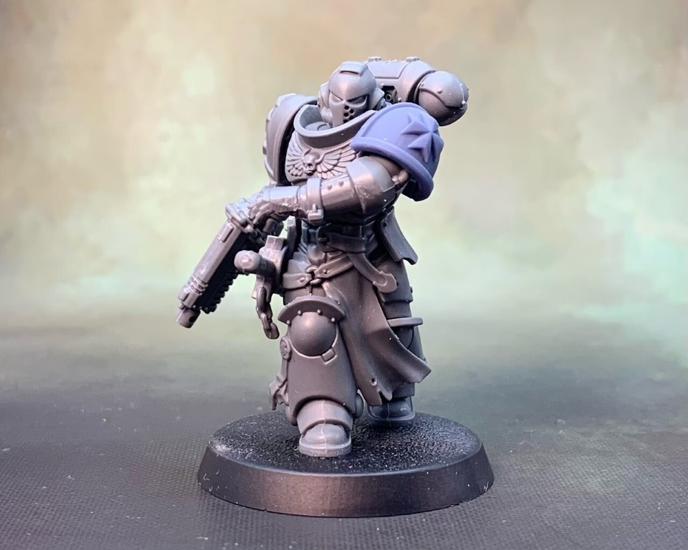 Cross Shoulder Pad - Basic (x5) - compatible w 40k black templars primaris
