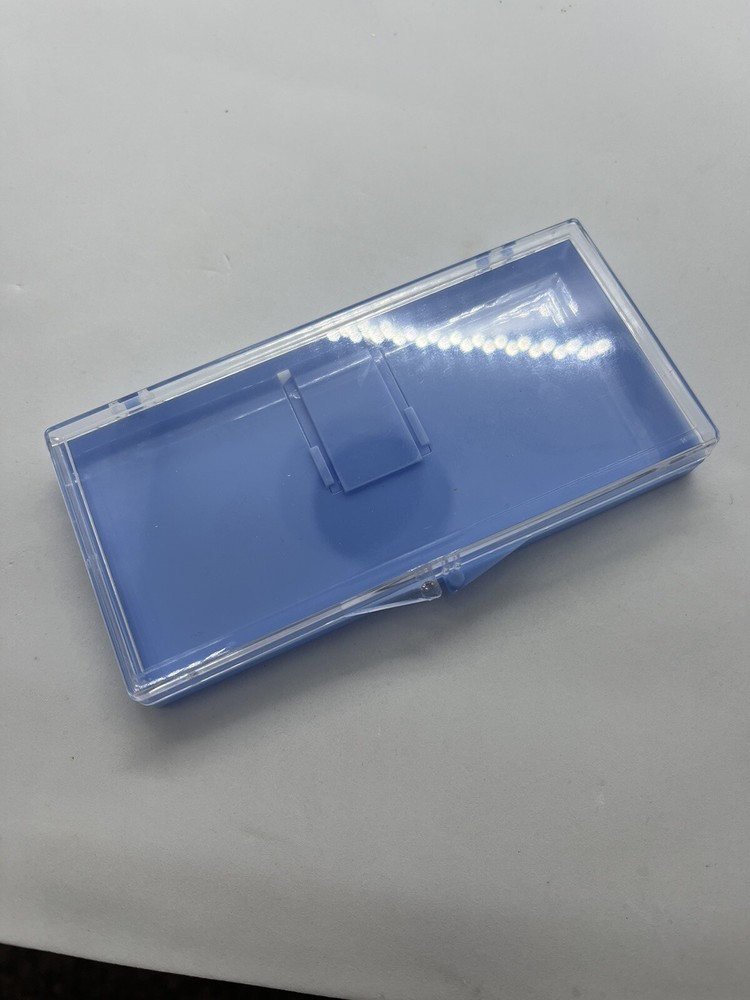 432 Small Plastic Display Boxes Hanging Blue