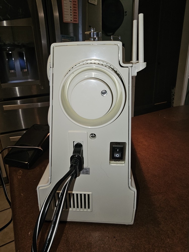 Janome Limited Edition Model 108 Sewing Machine Tested Working With Case +Extras