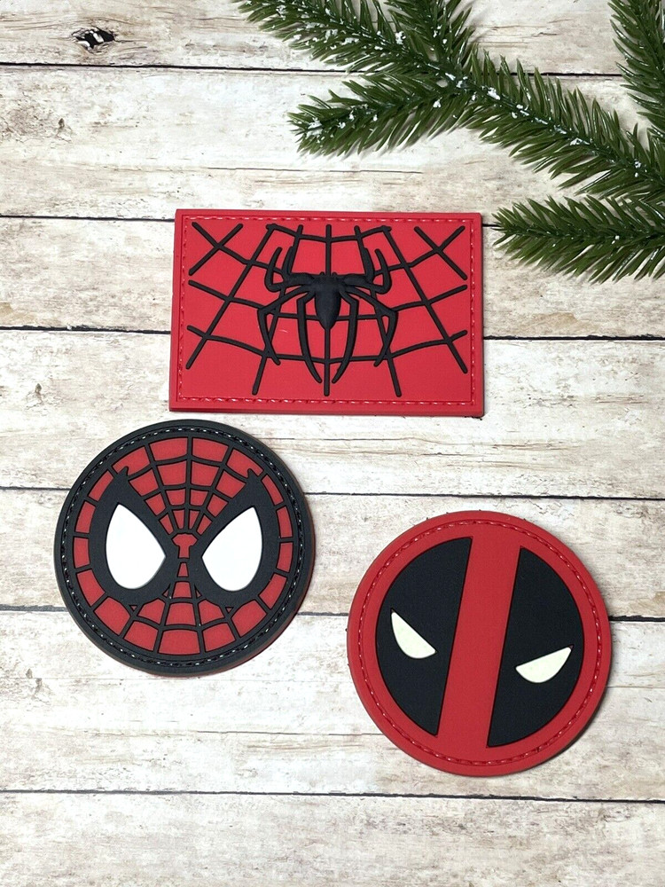Spider-Man PVC Patch - Spiderman Tactical Morale Patch - Superhero Gun Patch