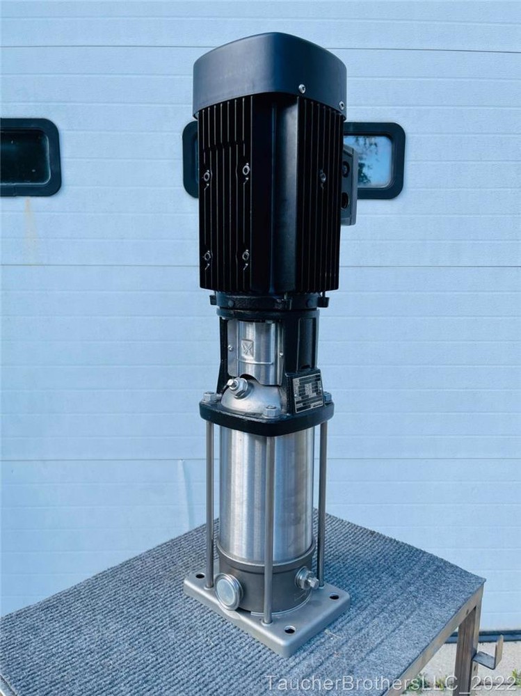 Grundfos Pump Type: CRN5-8 E-CX-GI-E-HQQE