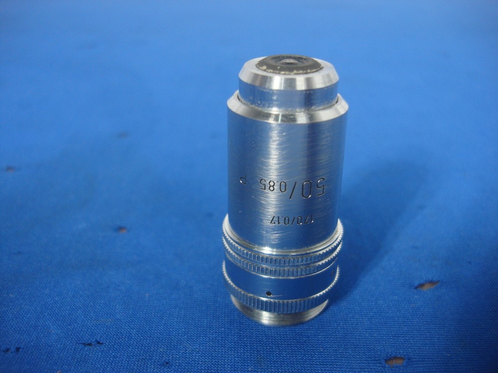 Leitz Wetzlar Microscope Objective 50/0.85 P 170/0.17