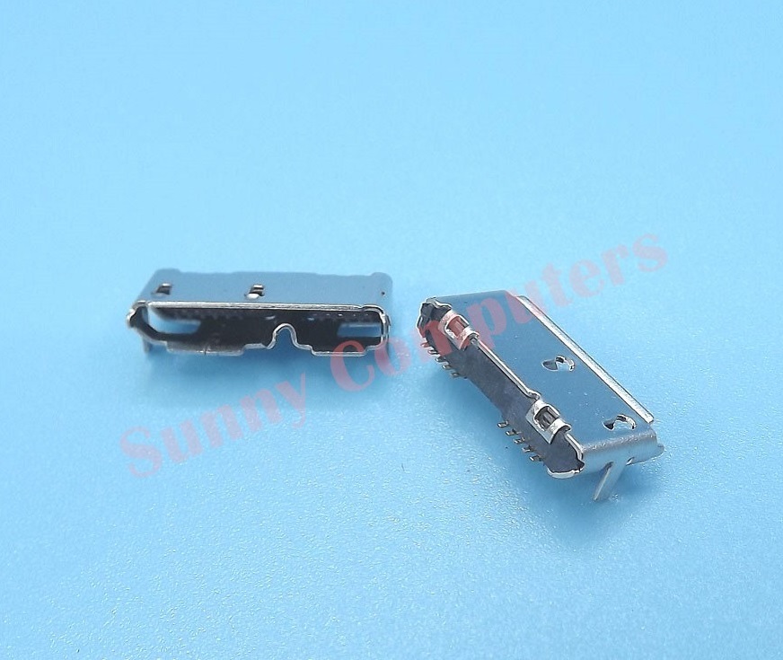 2x Micro USB 3.0 Socket Female Port Plug HDD Computer Repair Replacement Part C