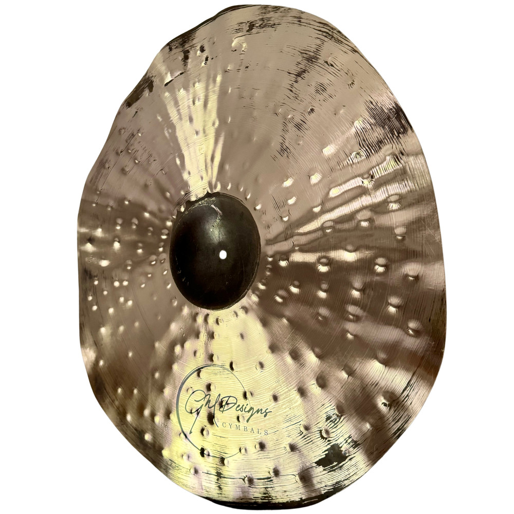 21" GM Designs Onyx Obscure Cymbal - Deep & Thunderous!