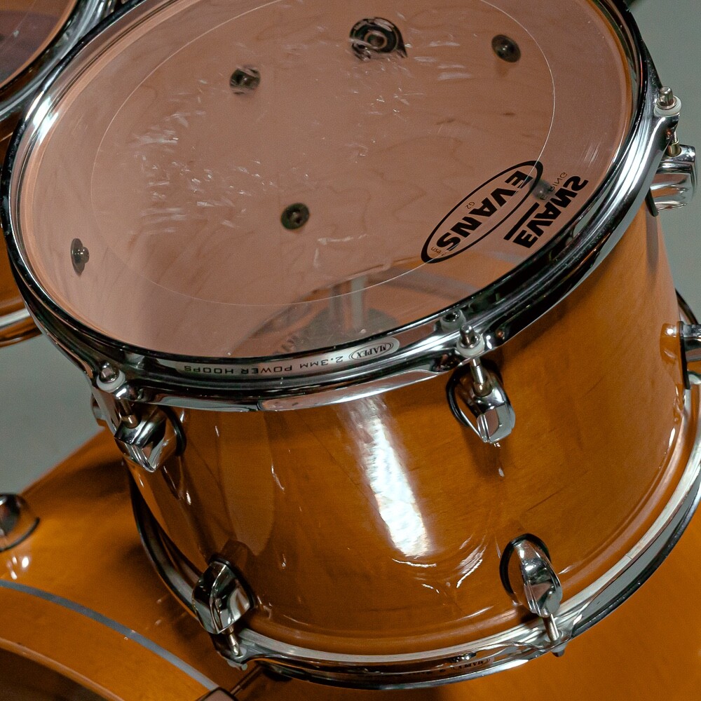 Mapex Meridian Maple 6pc Drum Set Complete with Hardware - Gloss Lacquer Natural