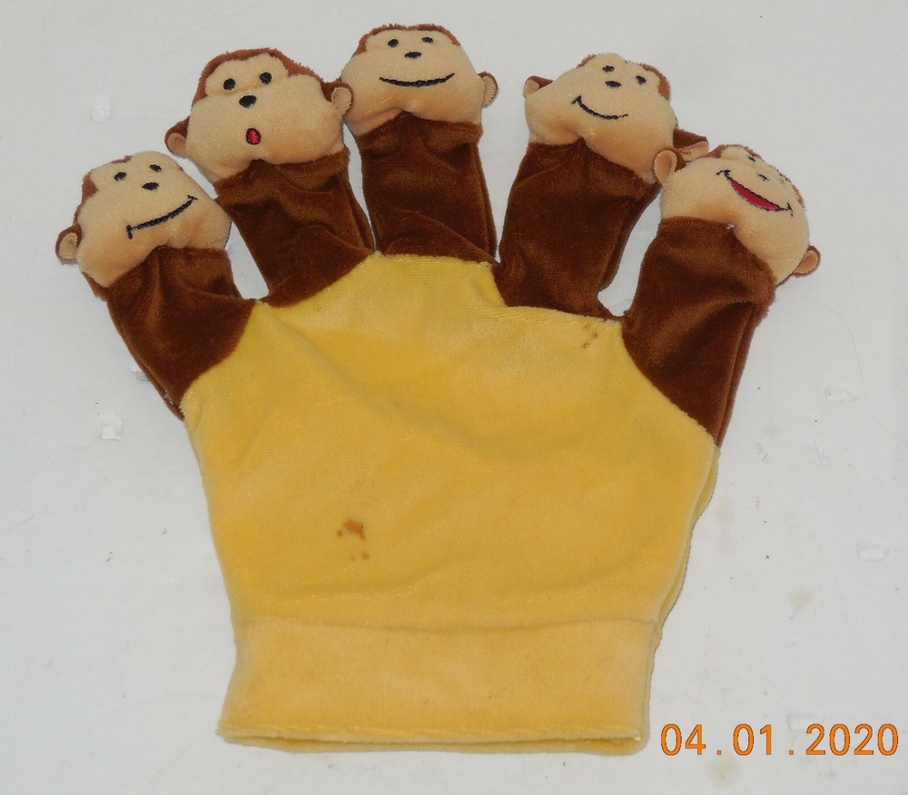 Five Little Monkeys Hand Puppet