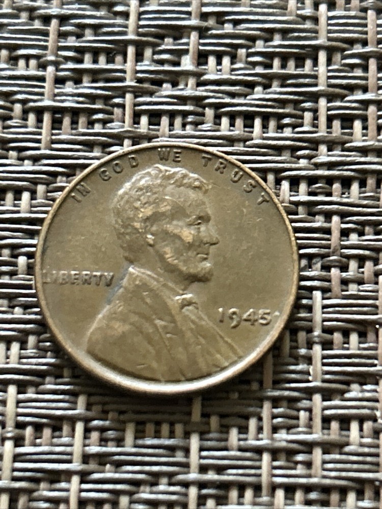 1945 wheat penny no mint mark errors