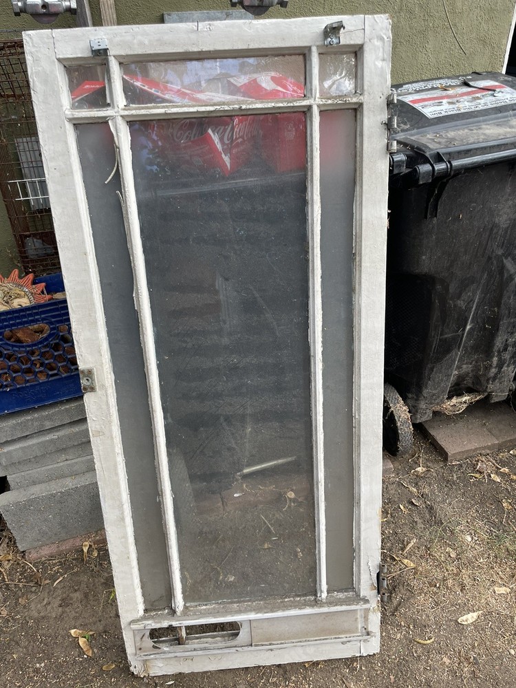 Antique Craftsman House Window