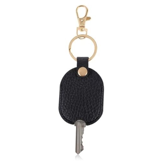 Leather Key Sleeve for Broken Key, Broken Car Key Loop Replacement Key Ring