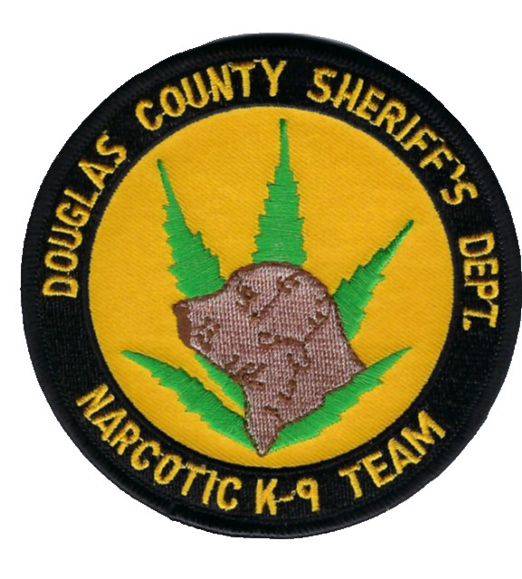 Douglas County Georgia Sheriff's Dept. Narcotics K-9 patch - NEW!