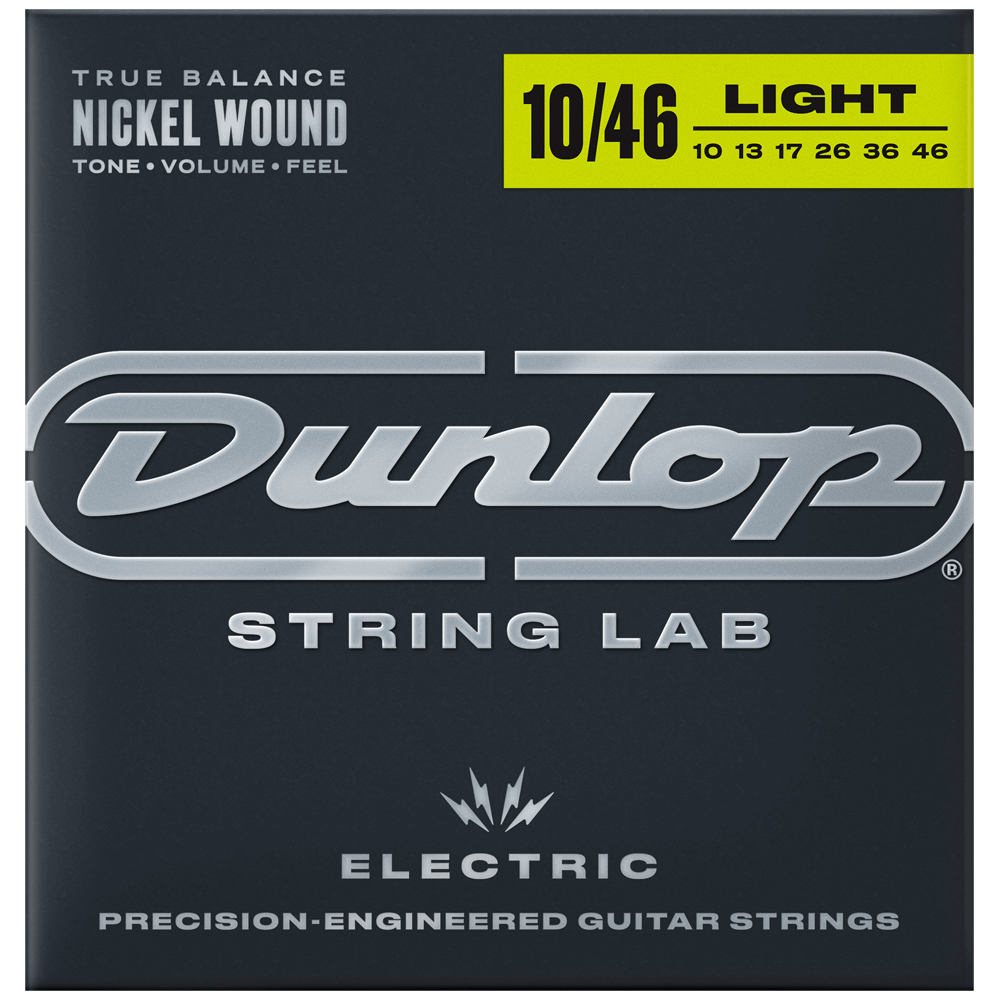 6 Sets! Dunlop Performance+ Electric Guitar Strings 10-46, DEN1046