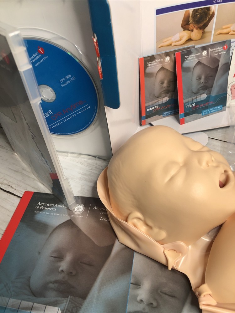 American Heart Association Infant CPR Anytime Personal Learning Program DVD