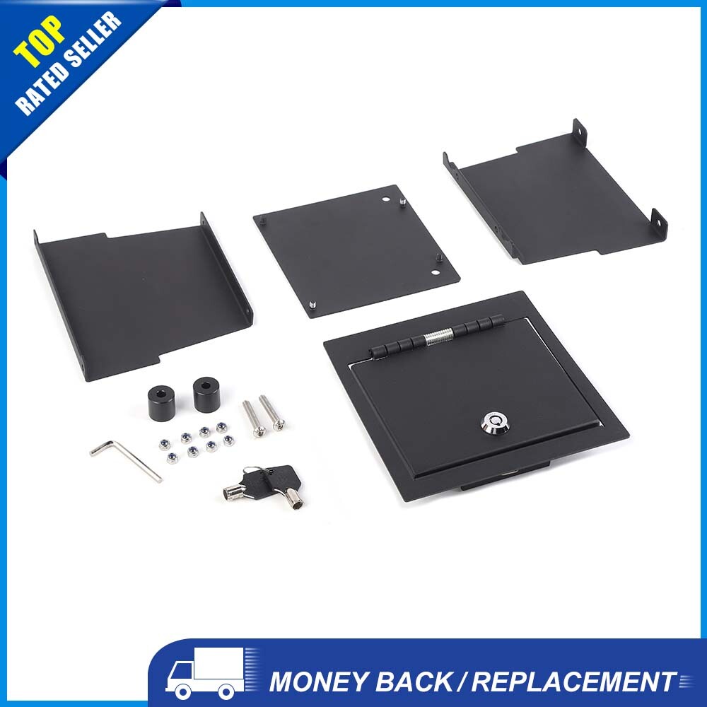 Metal Console Safe Box Key Lock Replace Armrest Storage Tray for 4Runner 2010-23