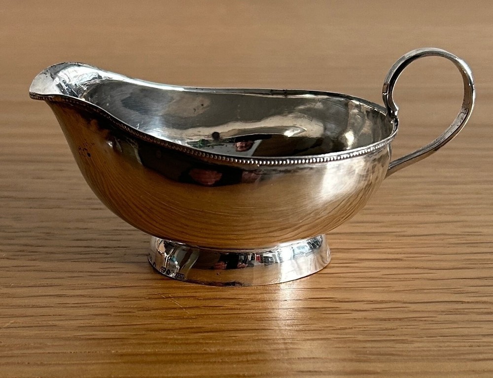 Silver cream jug