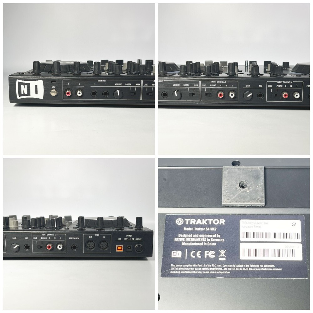 Traktor Kontrol S4 MK2 DJ Controller USB 4 Deck Audio Interface Hardware Unit