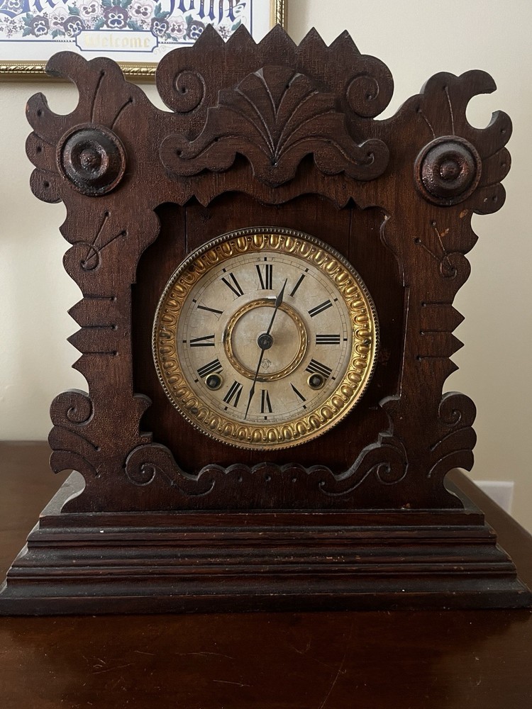 Ansonia Gingerbread Antique Clock