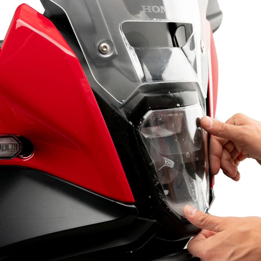Puig Headlight Protector - Clear, Adhesive No Mount 22023W