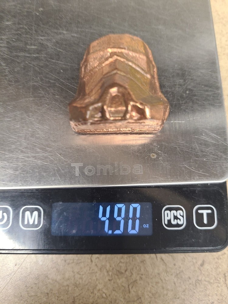 Copper Storm Trooper Helmet 4.9 Ounces