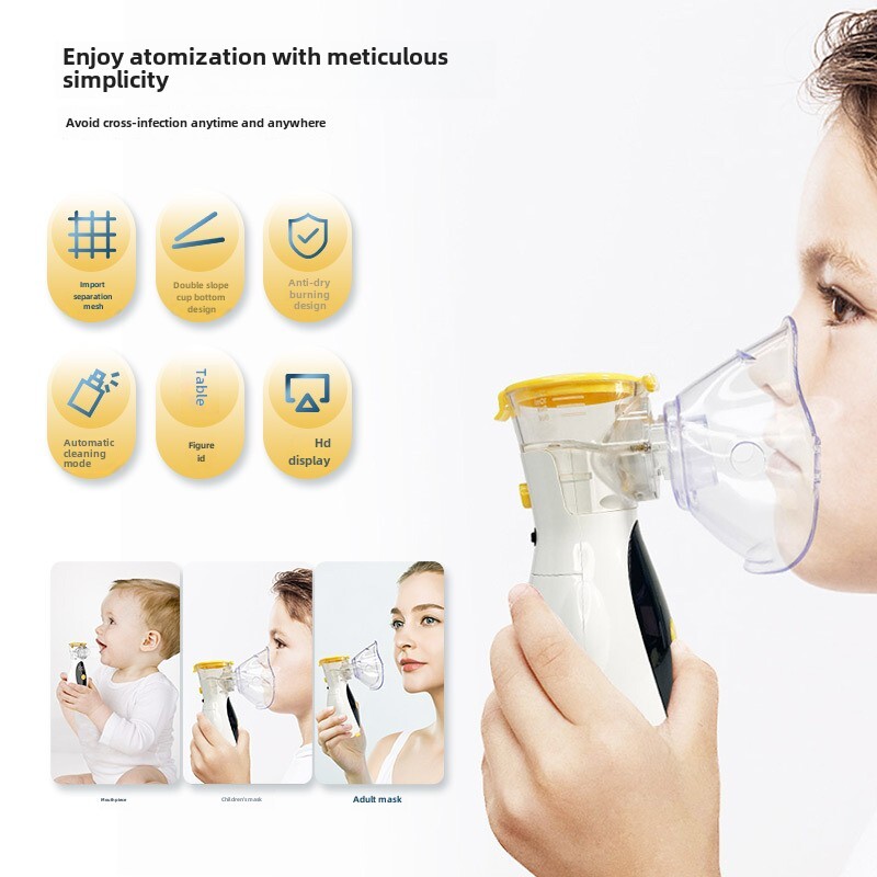 Mesh Atomizer..Nebuliizer .. *Hot Sell Humidifier Inhale Mist Machine qym