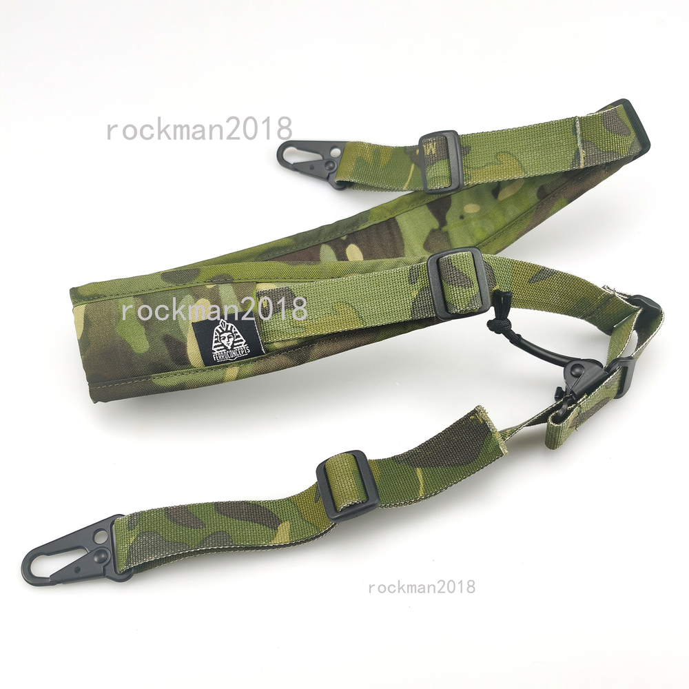 Tactical hunting Double Point Sling two-point Shoulde Strap Task Rope