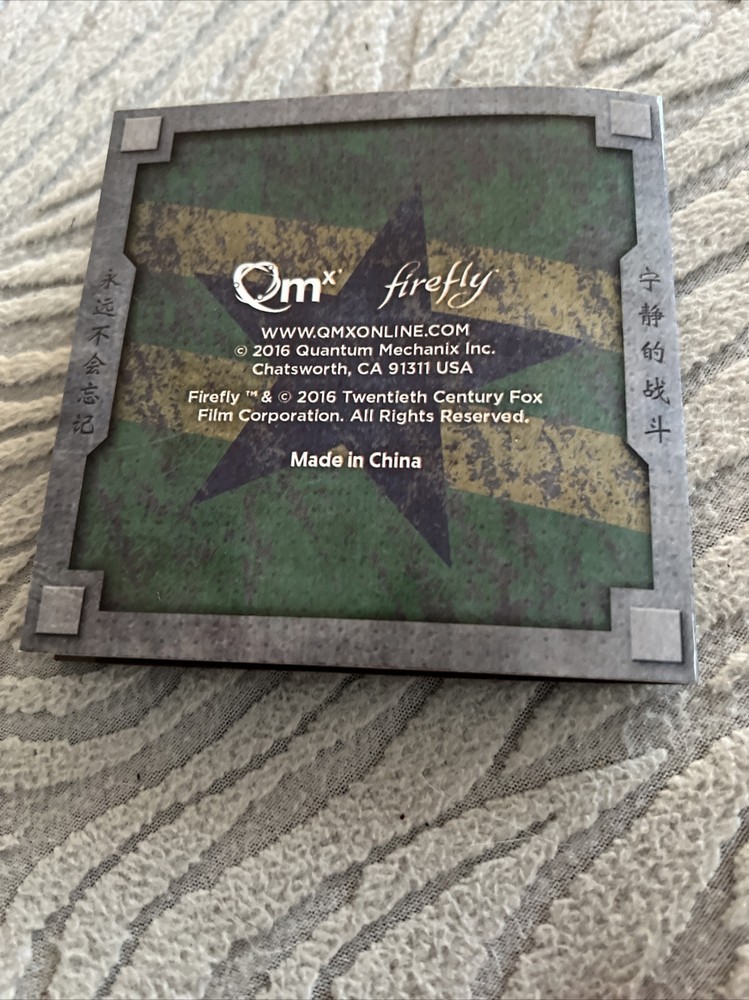 2016 Firefly Loot Crate Exclusive Independents Patch