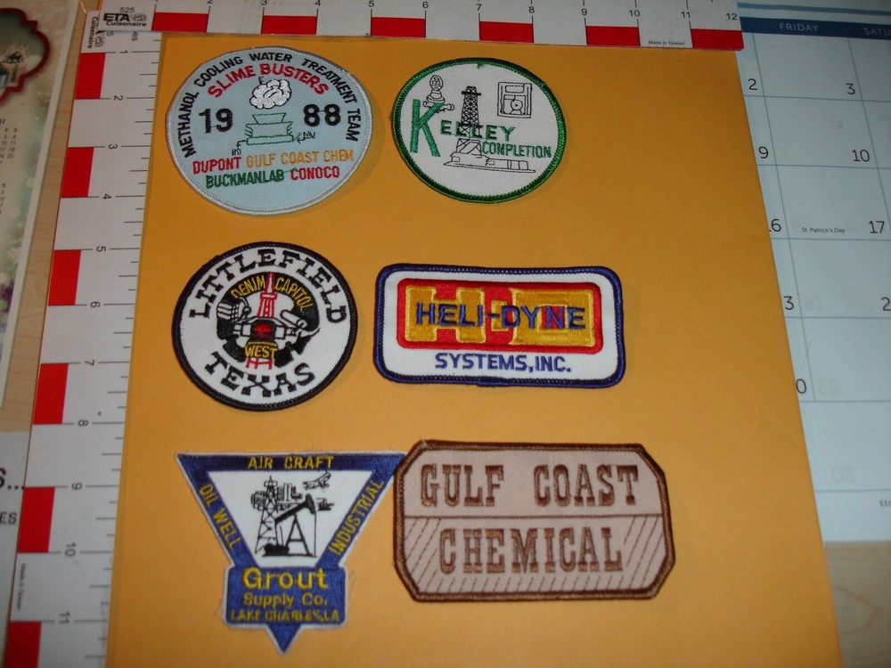 Oil related Big Patch Vintage