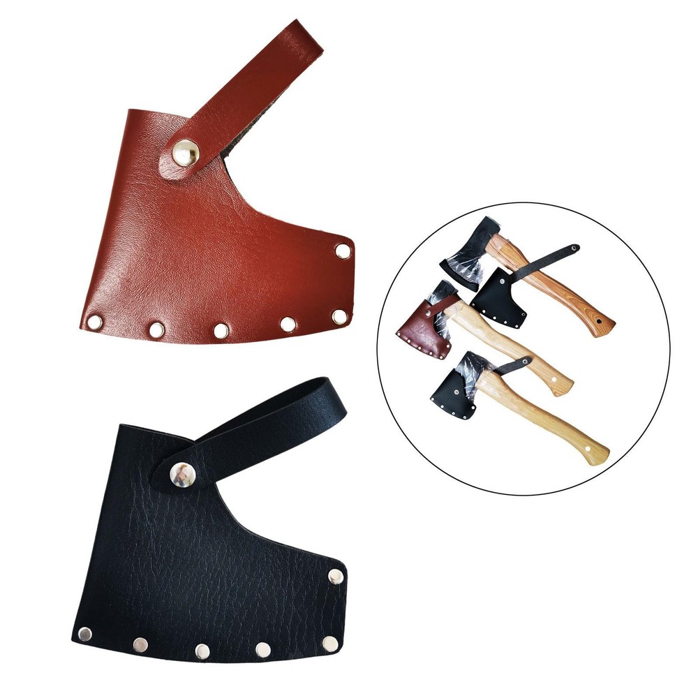 Axe head sheath with string, protective case, blade sleeve,
