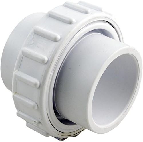 1.5" Socket White PVC Self-Aligning Inline Union || 21049-150-000
