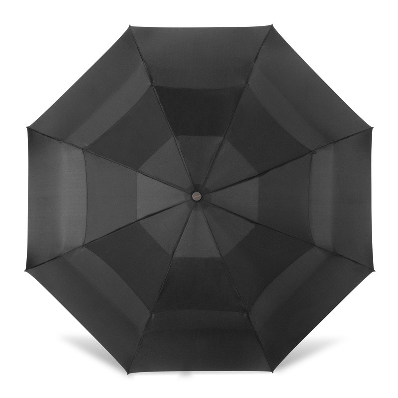 Windproof Compact Umbrella Auto Open Close Vented Canopy 75MPH Wind Resistant US