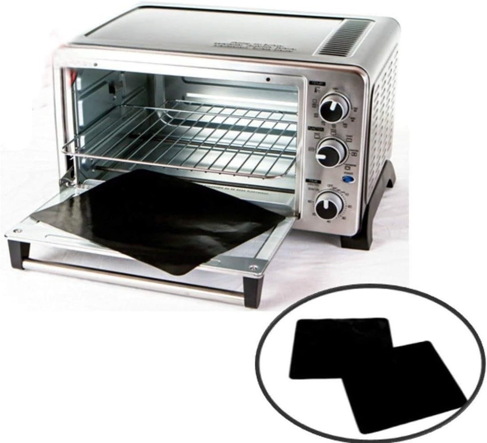 Versatile 11" Dishwasher Safe Toaster Oven Liners – Ultimate Kitchen Accessory
