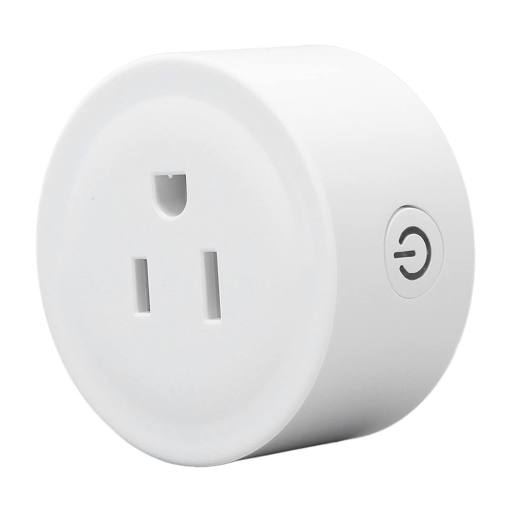 3 Hole Mini Smart Plug - 10A WiFi Smart Socket with Timer and Schedule Function