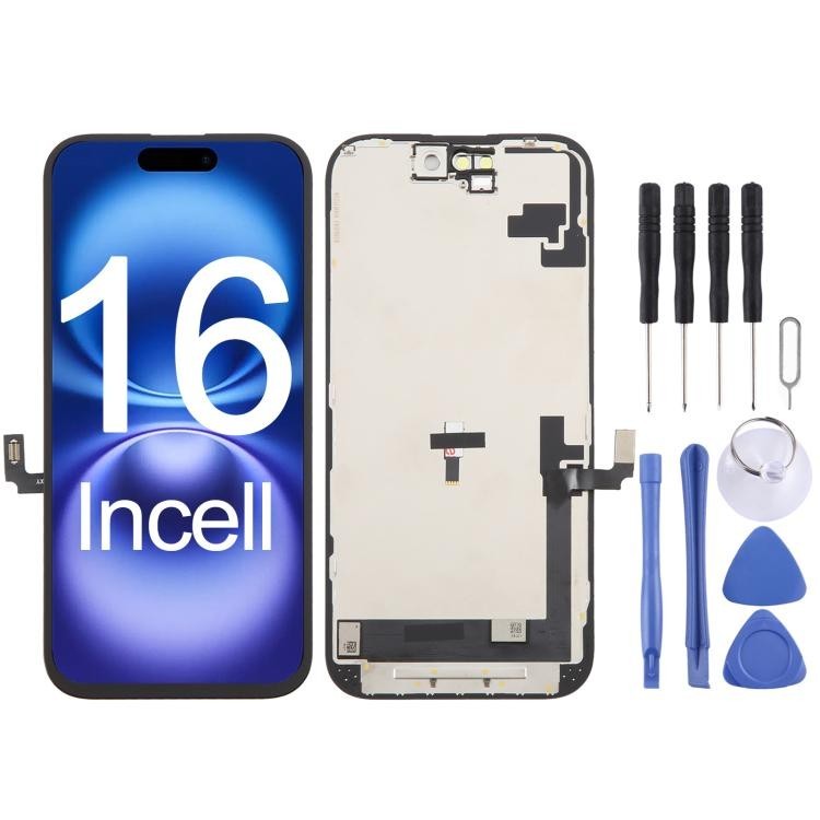 For iPhone 16 / 16+ Plus LCD Screen Replacement Display Touch Digitizer w/tools