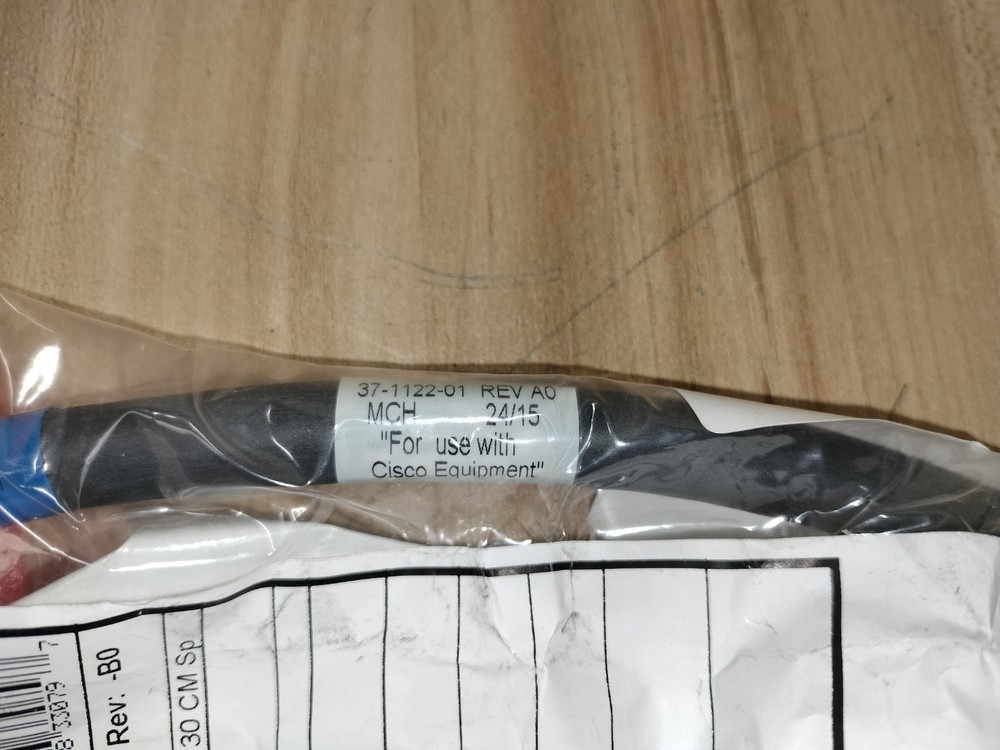 New Cisco CAB-SPWR-30CM= Power Stack Cables For Catalyst 3750X & 3850