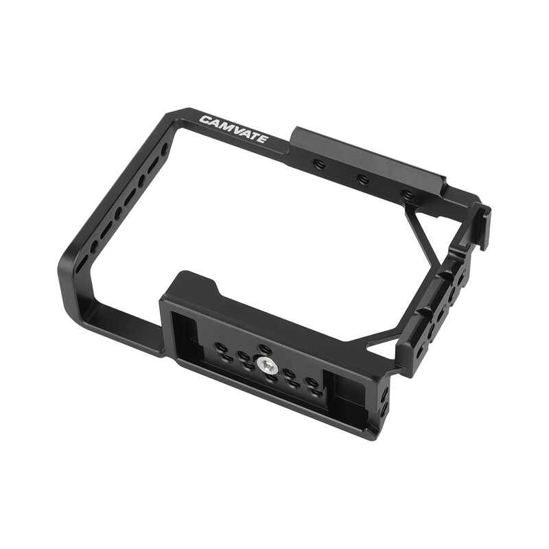 Full Camera Cage Rig Protector Frame with Arca-Type Base for DSLR Sony A6700