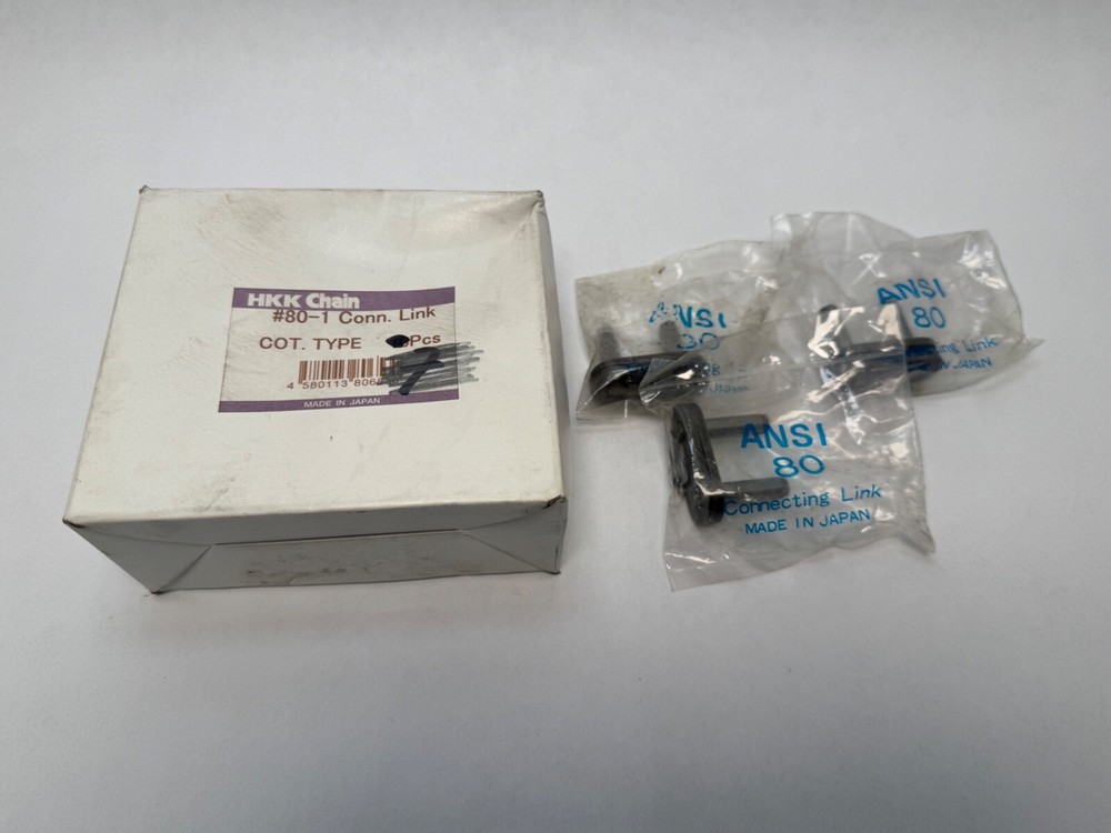 HKK #80-1 COT. Type Connection Link ANSI 80 1" Pitch 3 Pcs