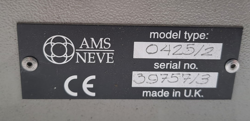 AMS NEVE AES 960 - DIGITAL I/O SUBSYSTEM
